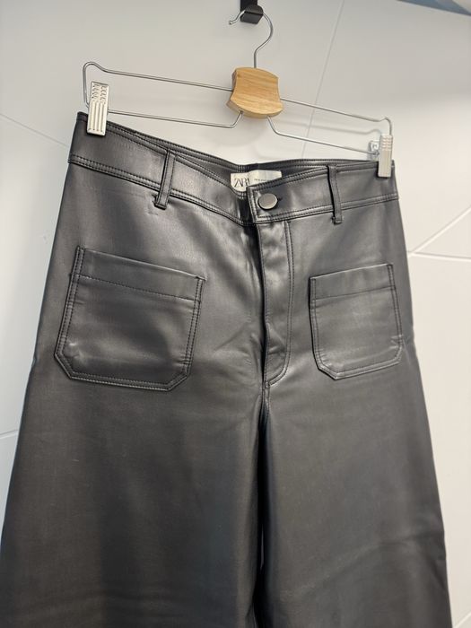 Кожен панталон Zara - 40 размер