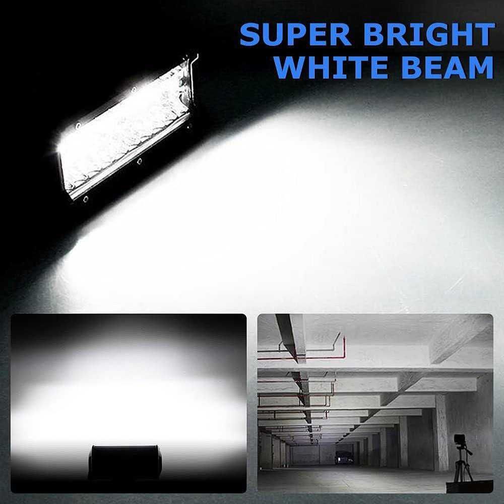 Мощен халогенен LED bar с комбинирана светлина, 93W, 12-24V, 15.5 см