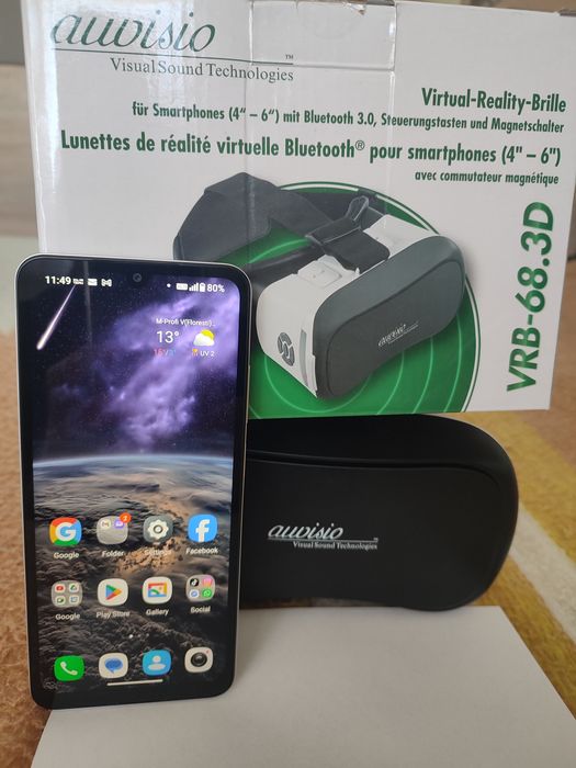Pachet Xiaomi Redmi A5 Gold + Ochelari Vr
