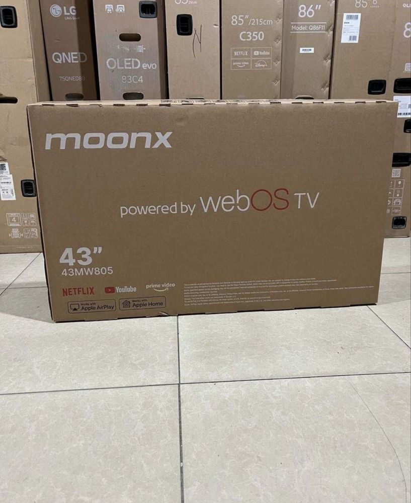 Телевизоры MOONX smart tv Android 32/43/50/55+доставка