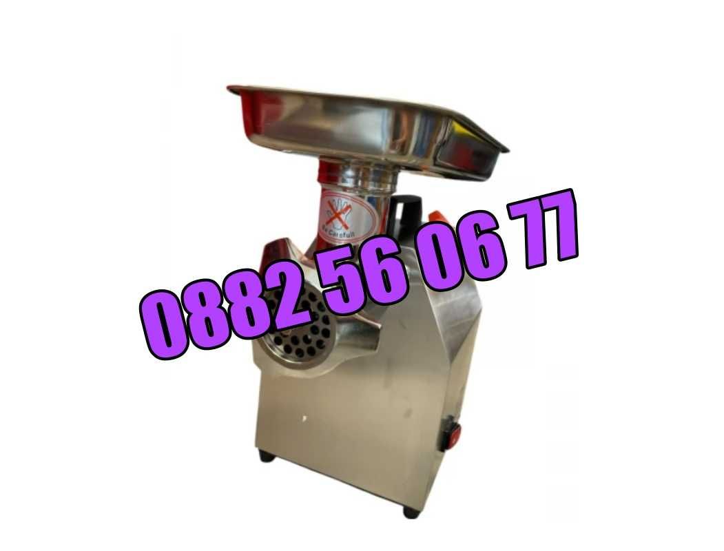 Професионална електрическа месомелачка ТК-М12 900W, 2 решетки, 2 ножа