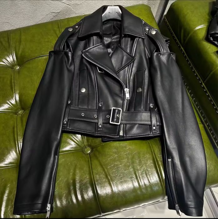 Кожено яке от ест агнешка кожа