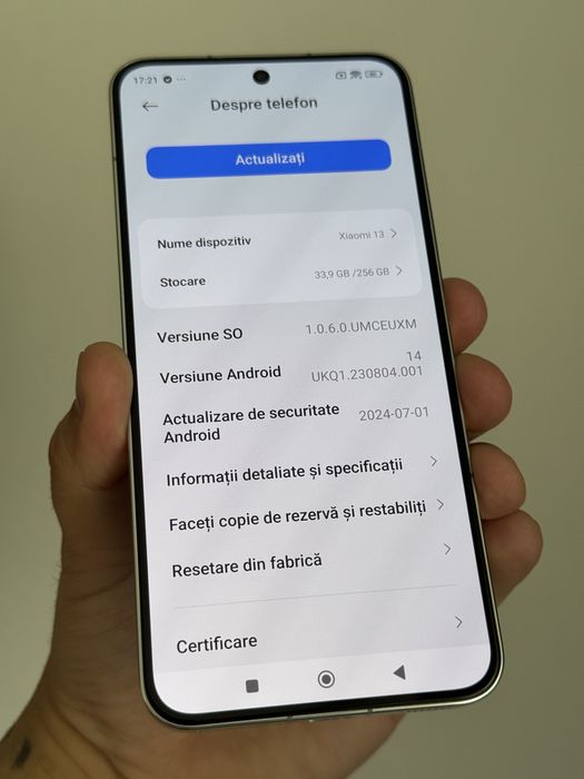Xiaomi 13, 8GB RAM, 256GB, Flora Green / NOU 0min