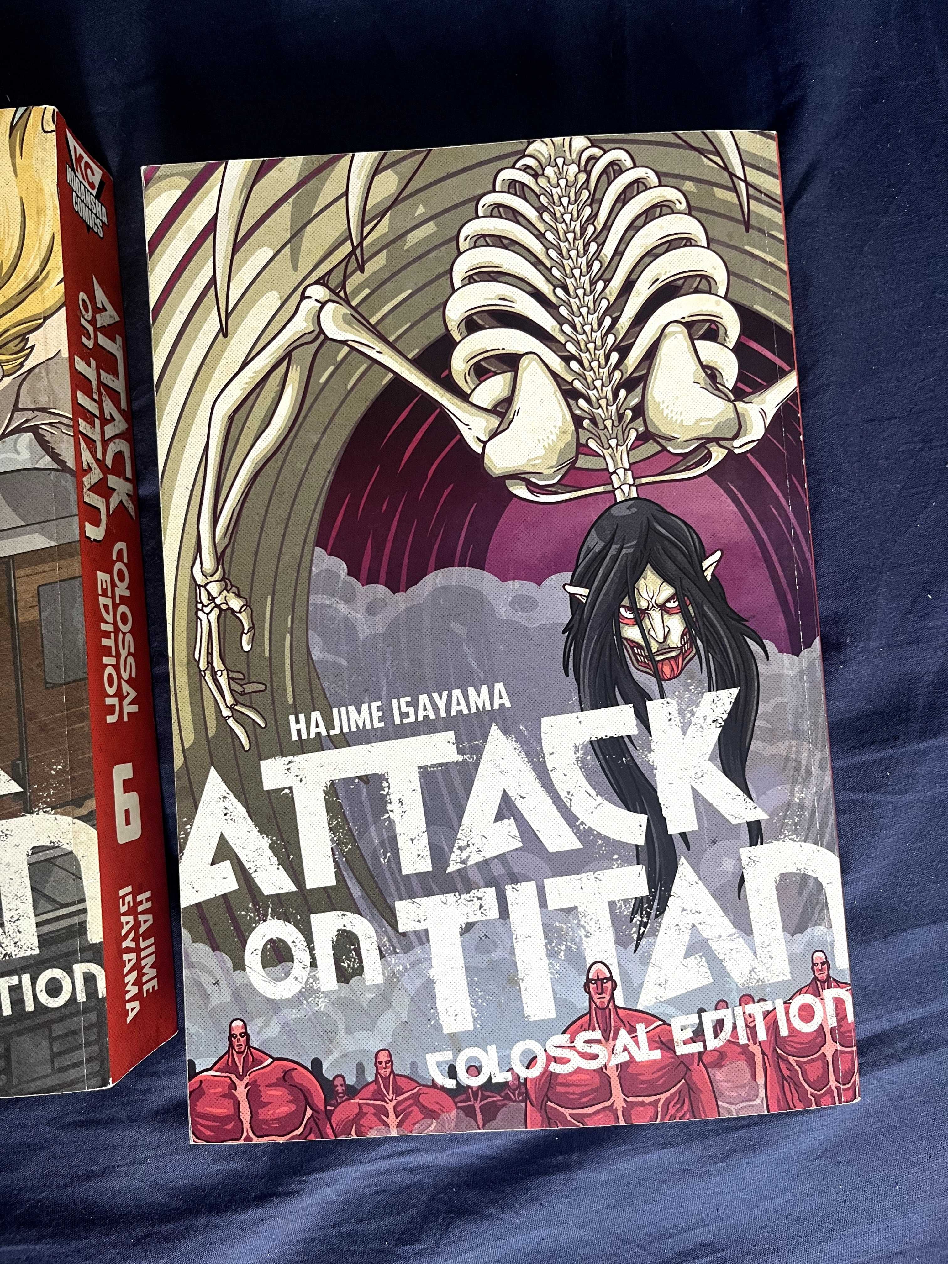 Attack on titan colossal edition 3-7 (3,4,5,6,7)