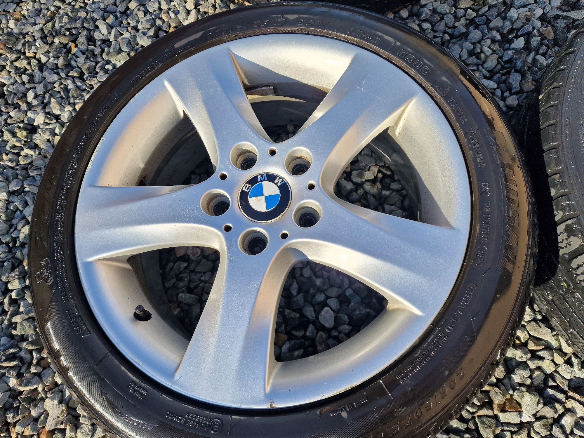 Jante BMW 17 inch cu anvelope M+S