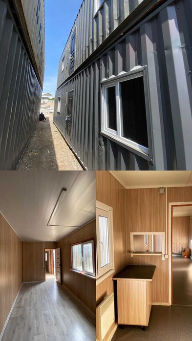 Утеплённый контейнер 45 ф под ключ | Доставка по Казахстану