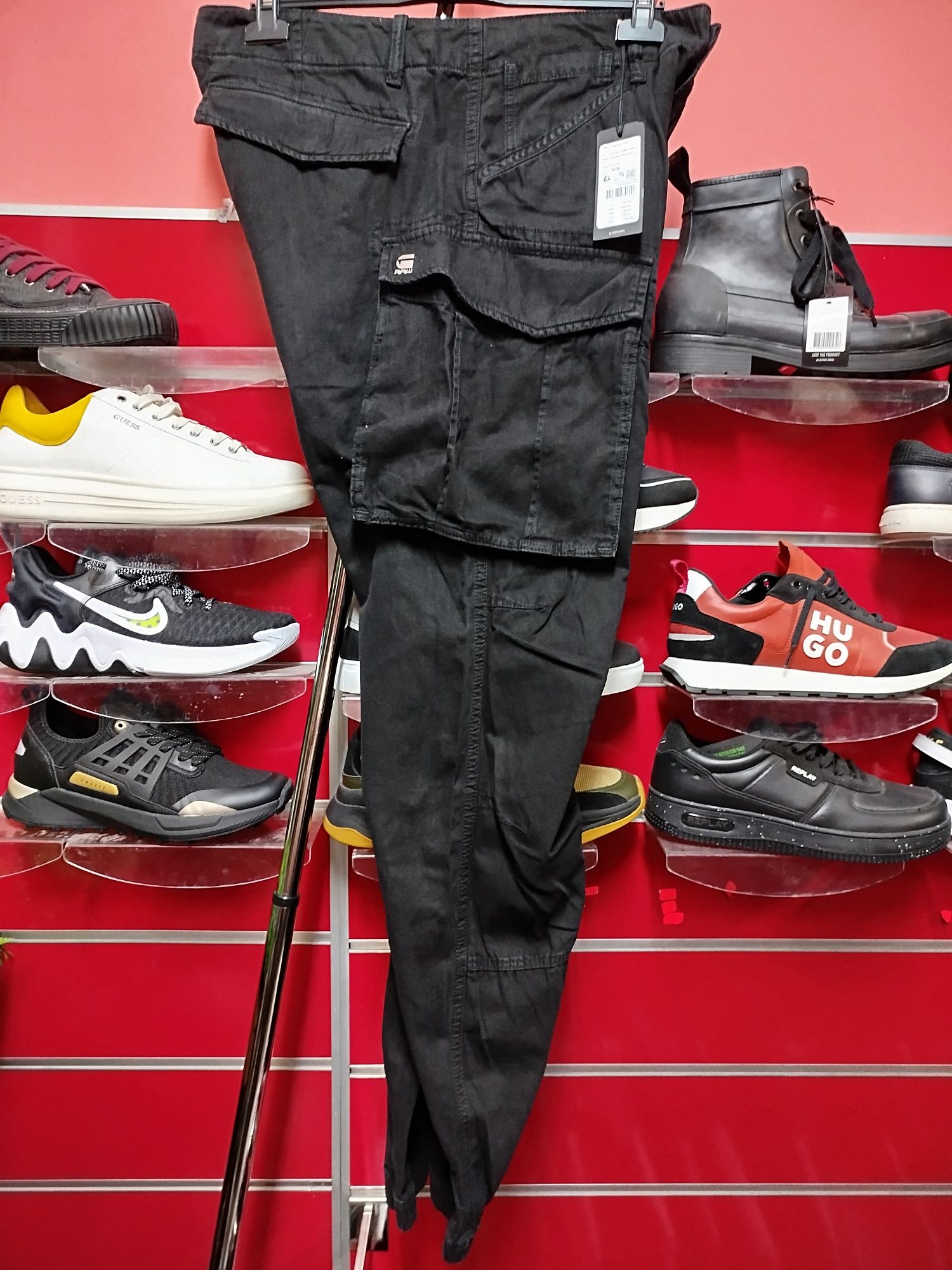 Оригинален панталон G-Star Raw Cargo 3D W34 W36 W38 мъжки долнище
