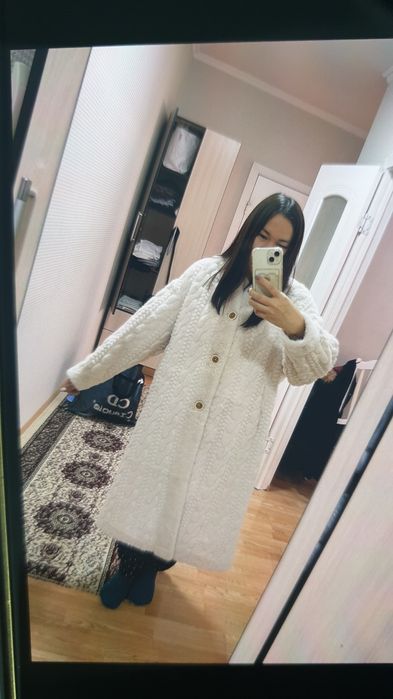 Пальто кардиган р 48 эко