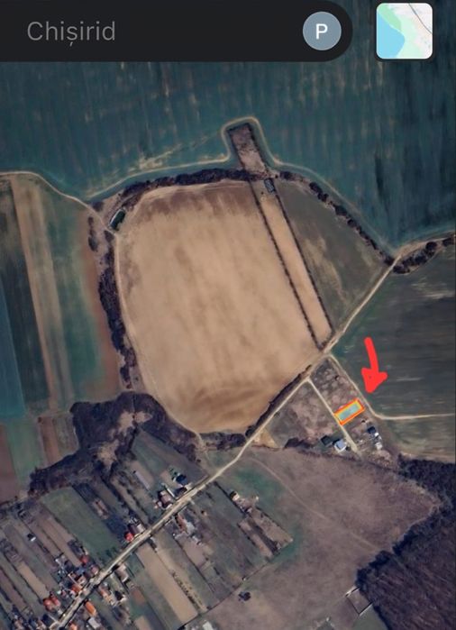 Vând teren Chisirid - 610 mp