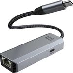 Minthouz USB C към Ethernet адаптер, 5G кабелен мрежов адаптер
