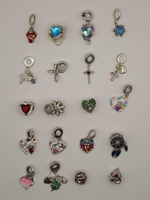 Сребърни талисмани за гривни тип Pandora