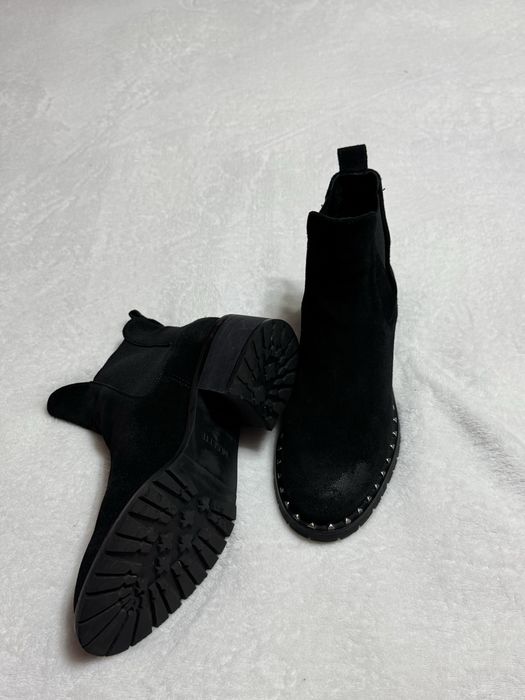 Botine Musette Damă Negre