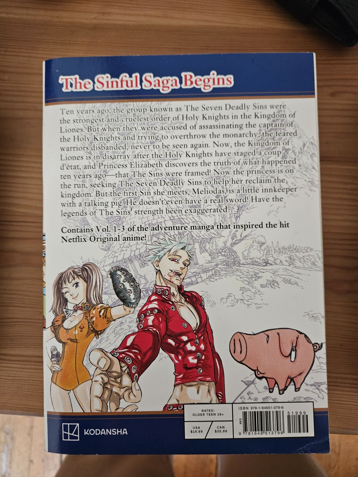 Seven deadly sins omnibus manga