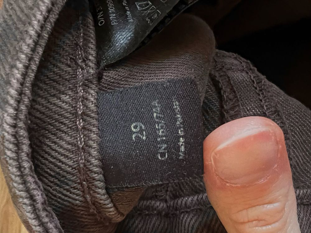 Кафяви дънки monki brown baggy jeans