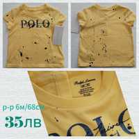 Ralph Lauren Polo бебешка тениска размер 6м./ 68см