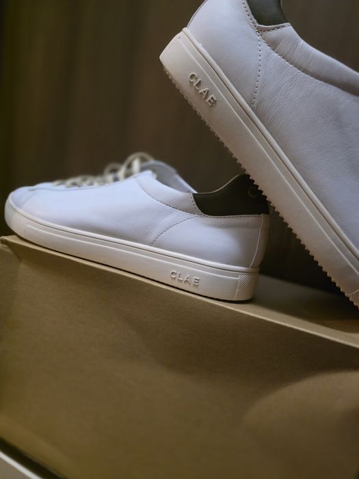 Кожени ниски маратонки "CLAE" Los Angesis