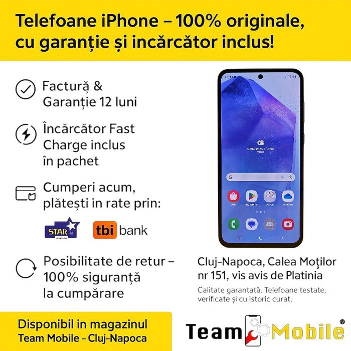 Samsung Galaxy A55 128 GB Navy