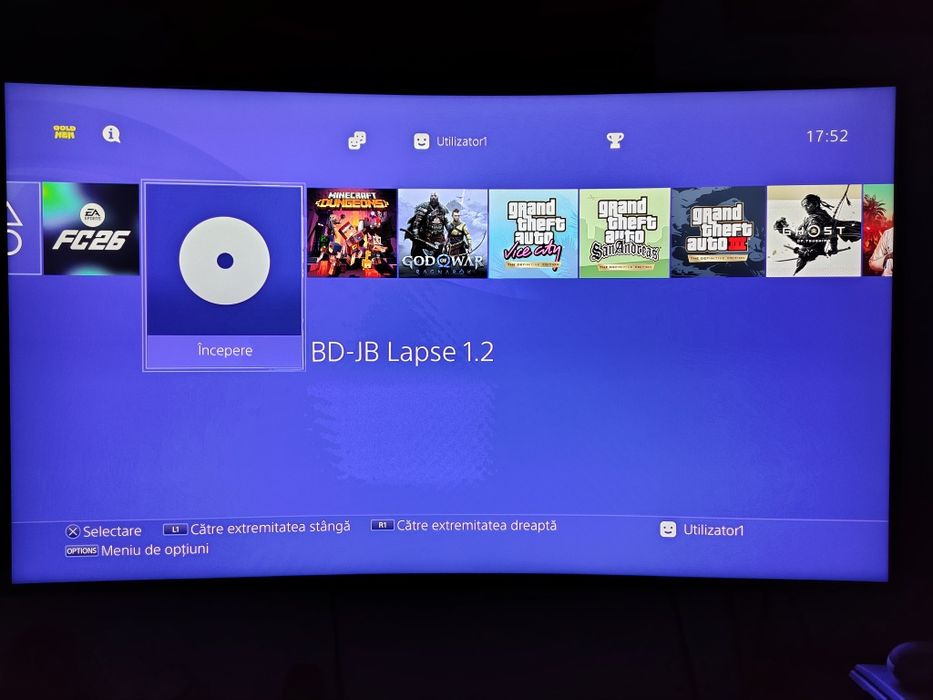 Joc Ps4 pro modat 20 jocuri toate accesoriile.