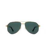 Ochelari soare Cartier Santos gold/green,produs original.