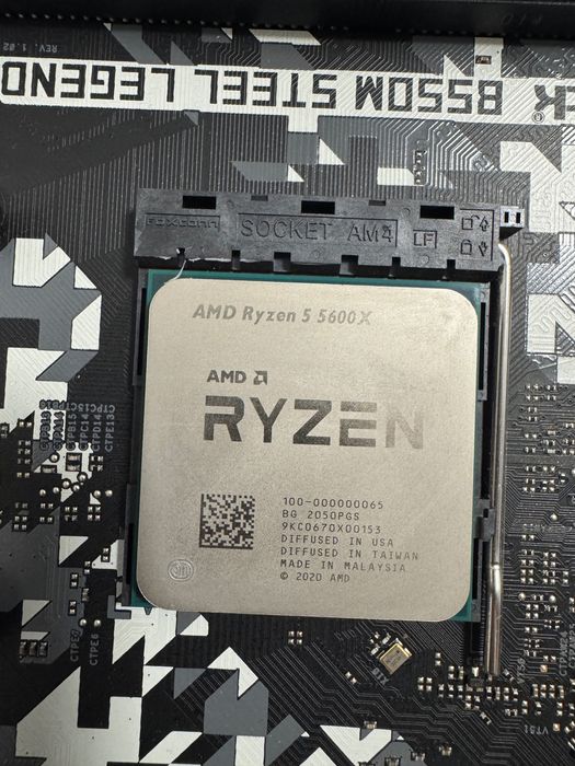 Asrock B550M + ryzen 5 5600x + Ballistix 2x8GB DDR4-3000