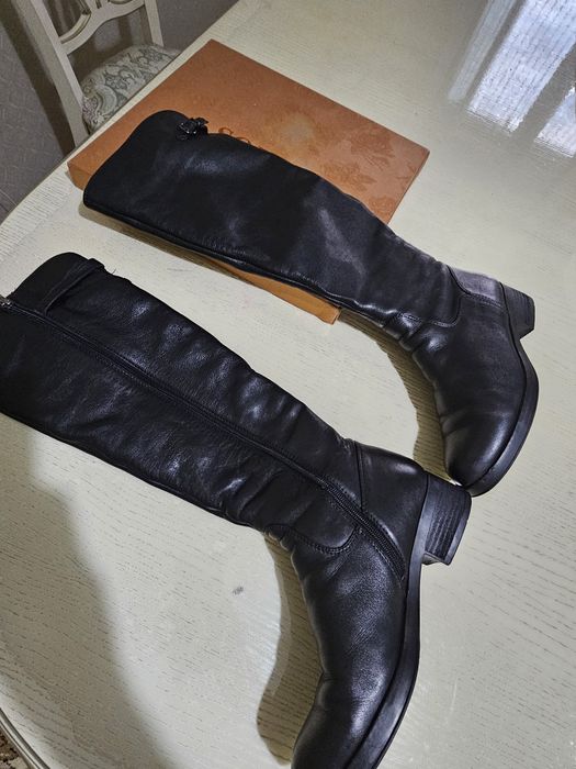 Сапоги 37 размер натуральная кожа