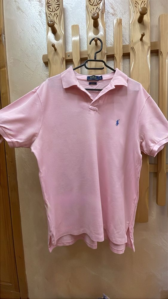 Мъжка тениска с яка Polo