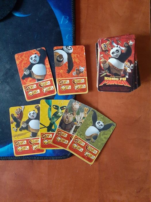 Cărți de joc Madagascar, Edu și Kung Fu Panda