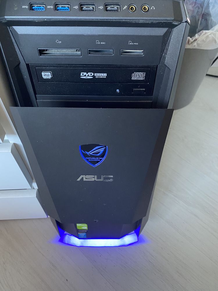Desktop gaming Asus Intel i7 16gb RAM