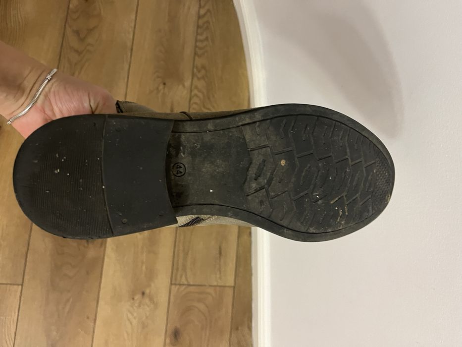 Cizme/ ghete barbati, piele, mar 44, impecabile
