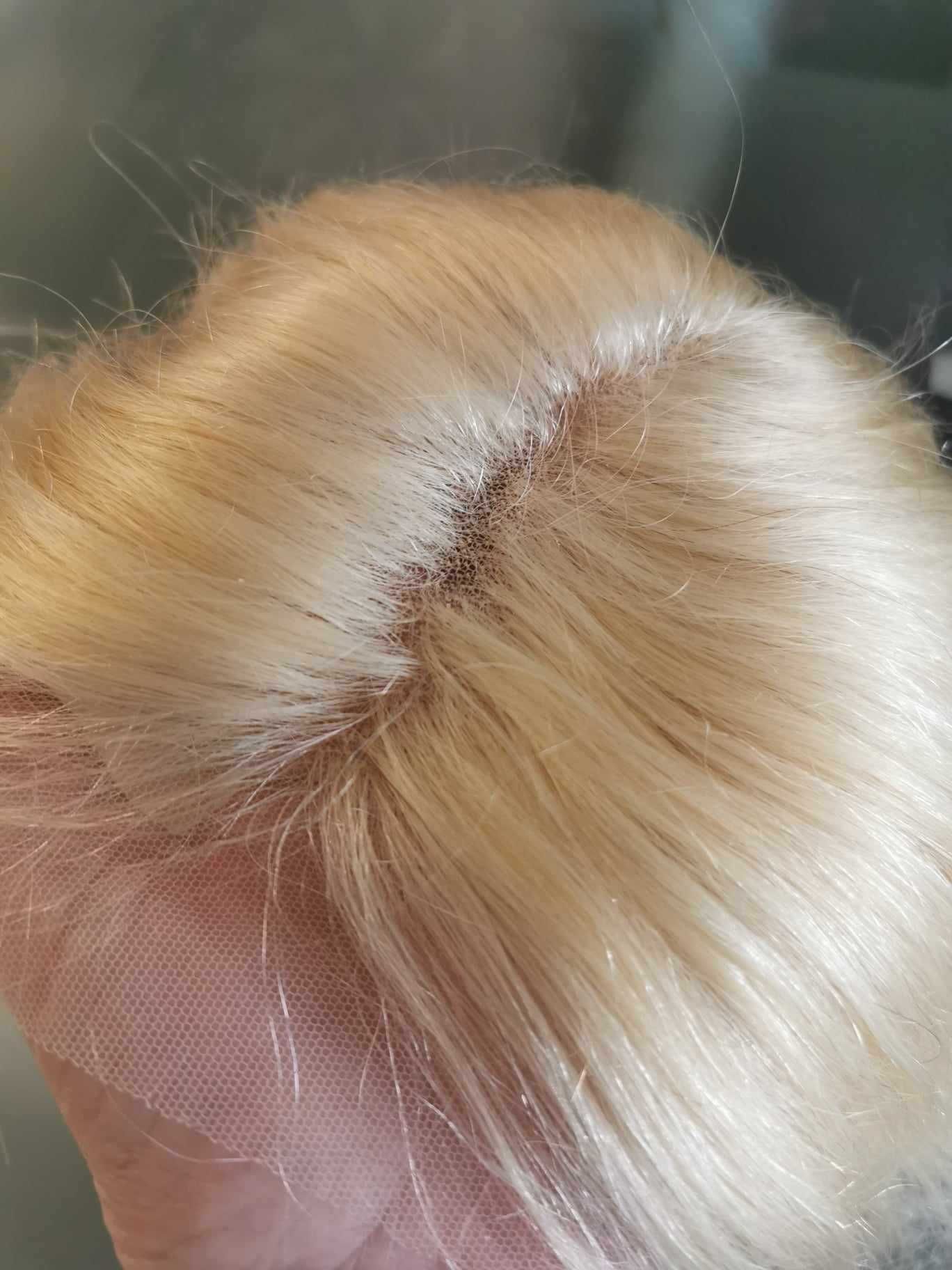 Перука от естествен косъм 100% естествена човешка коса без примеси