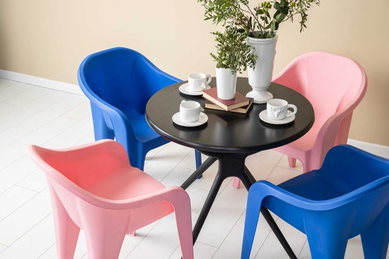 Пластиковые стулья из экопластика для школ детских центров кафе