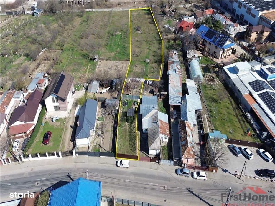 Teren intravilan 2146mp de vanzare pe str Valcele nr 68