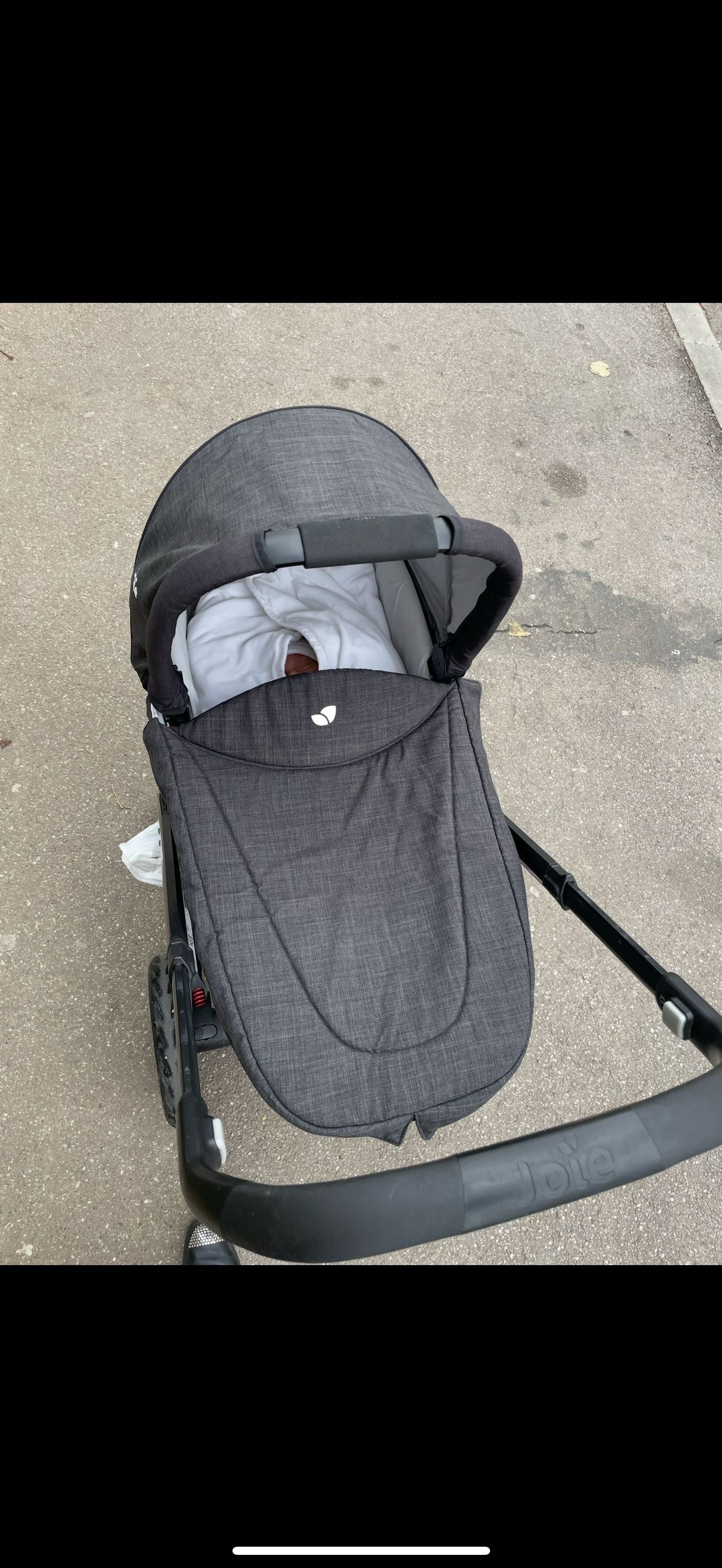 Carucior sport Joie Chrome 3 in 1+ husa picioare cadou