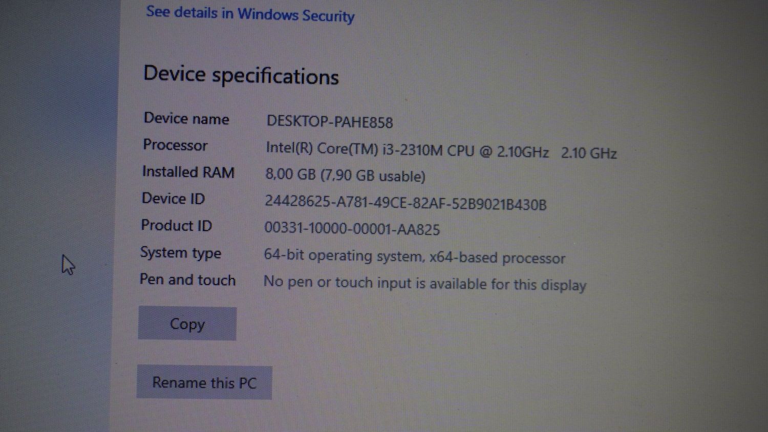 Лаптоп Dell latitude 512 gb SSD 8gb RAM