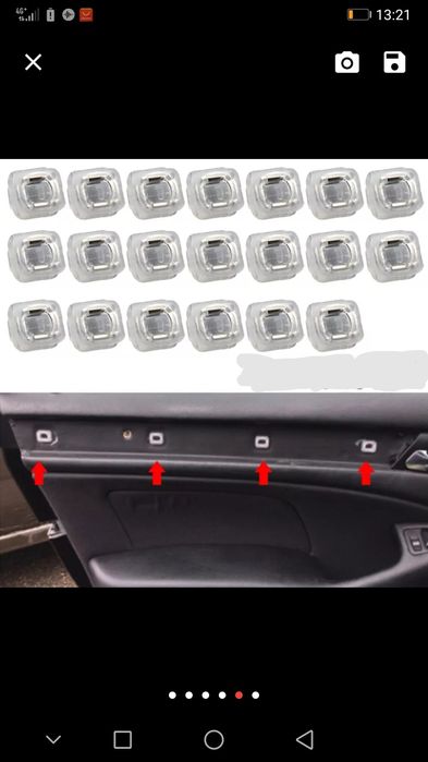 Clipsuri BMW fixare tapiserie  BMW E34,E36,E38,E39,E46,M3,M5,Z3,X5