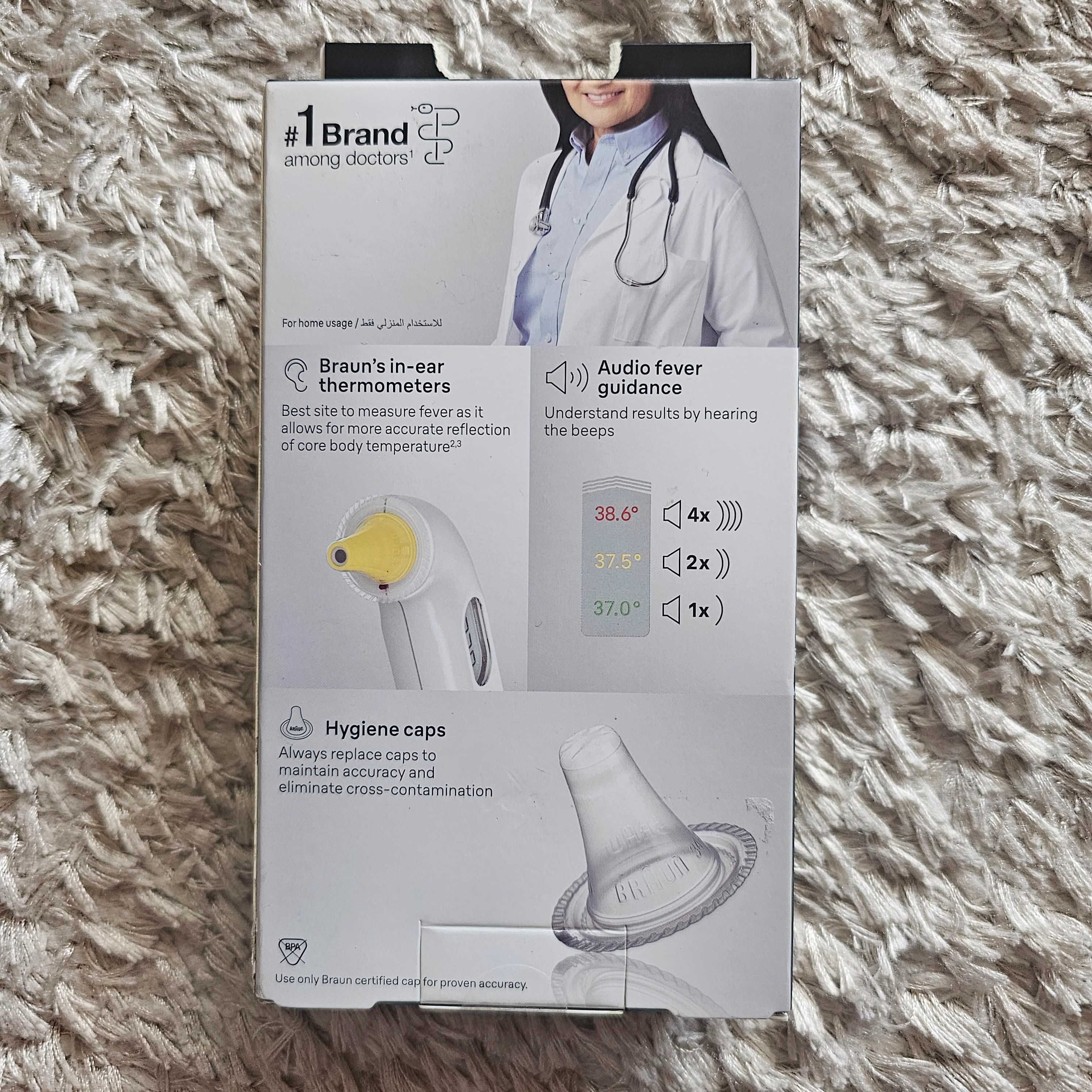Термометър Braun ThermoScan3