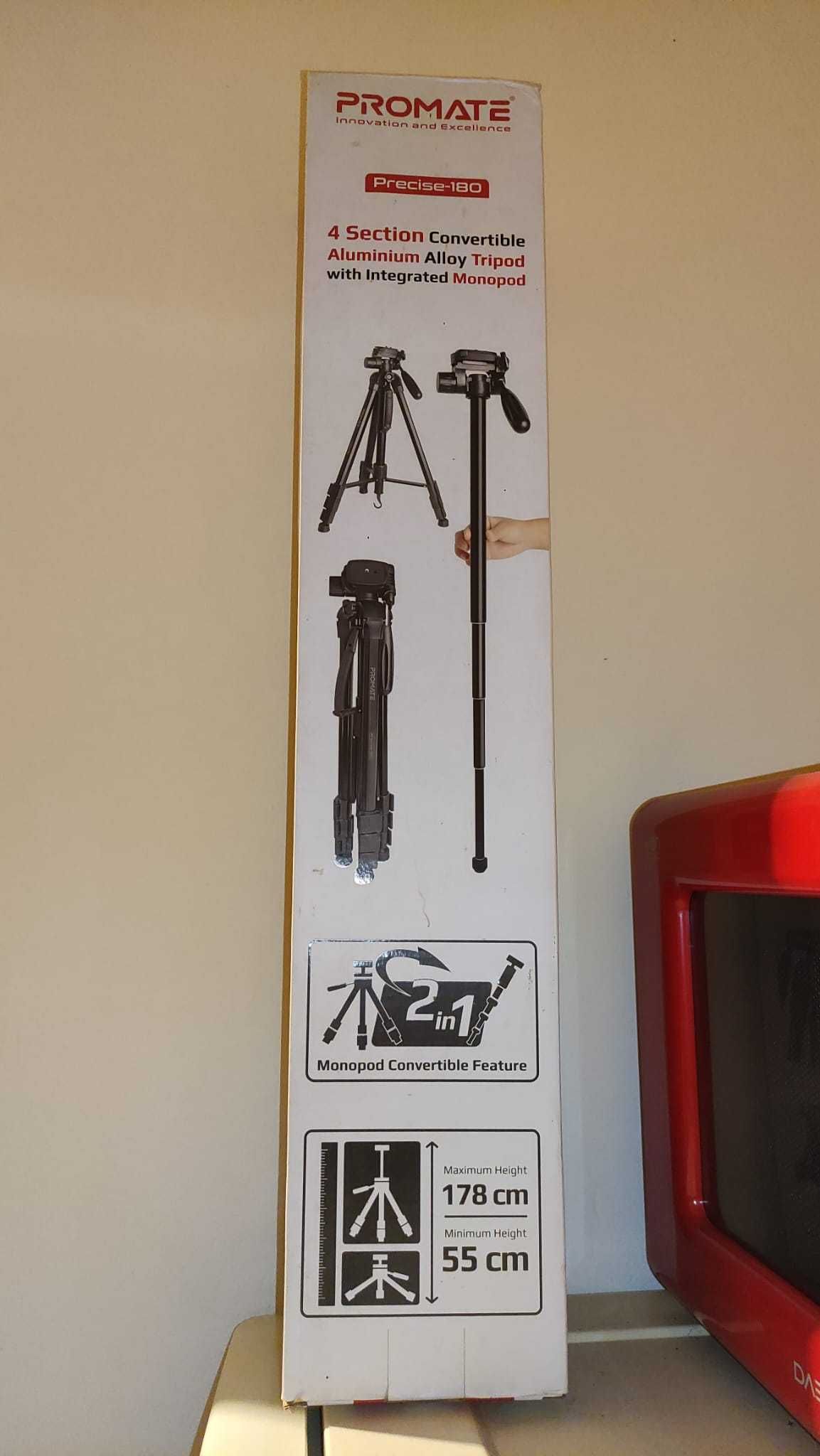 Aparat foto Nikon Coolpix P900 + Trepied Precise 180 cm - impecabile!