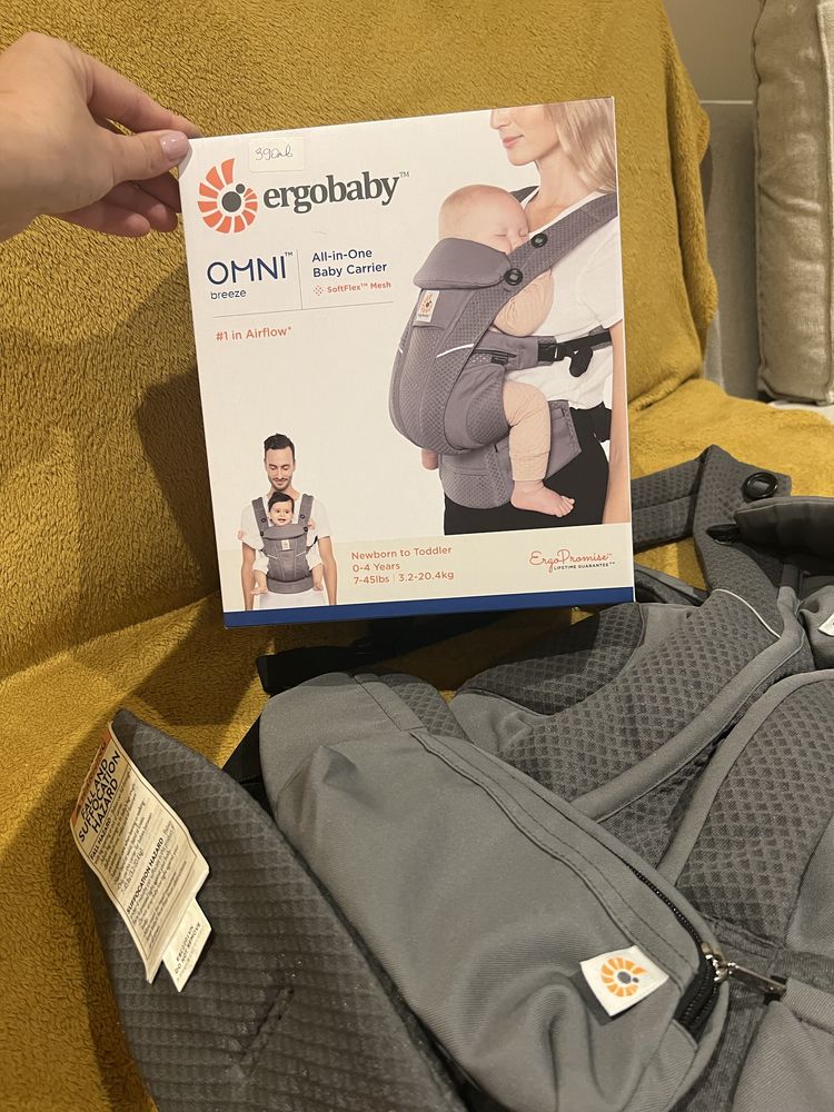 Ергономична раница-ergobaby omni breeze