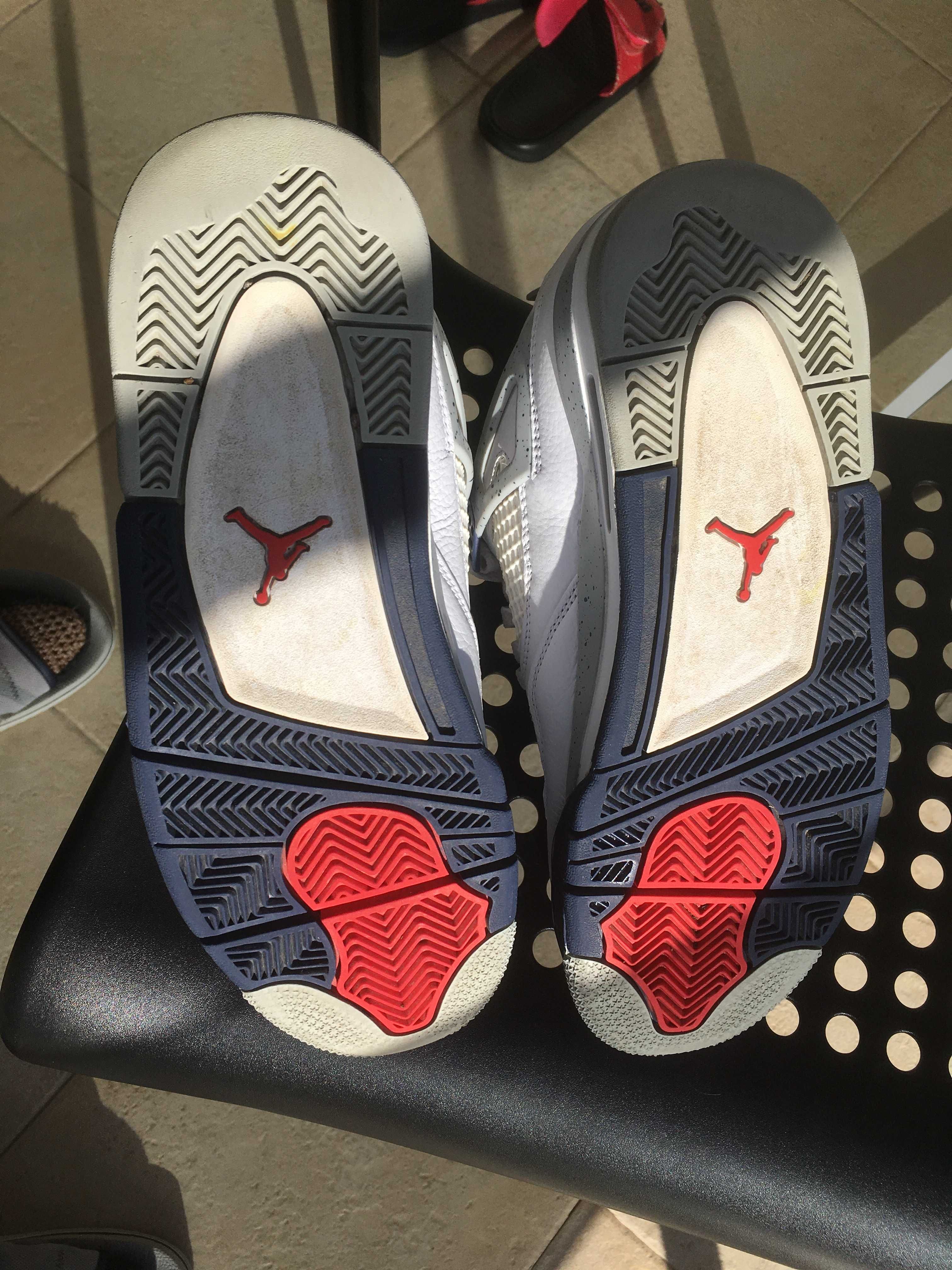 обувки Air Jordan 4 Retro – ОРИГИНАЛНИ, бели, размер 41