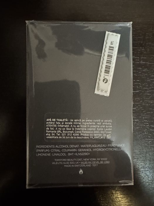 Tom Ford - Eau D’Ombre Leather EDT, sigilat,original, cumpărat Sephora