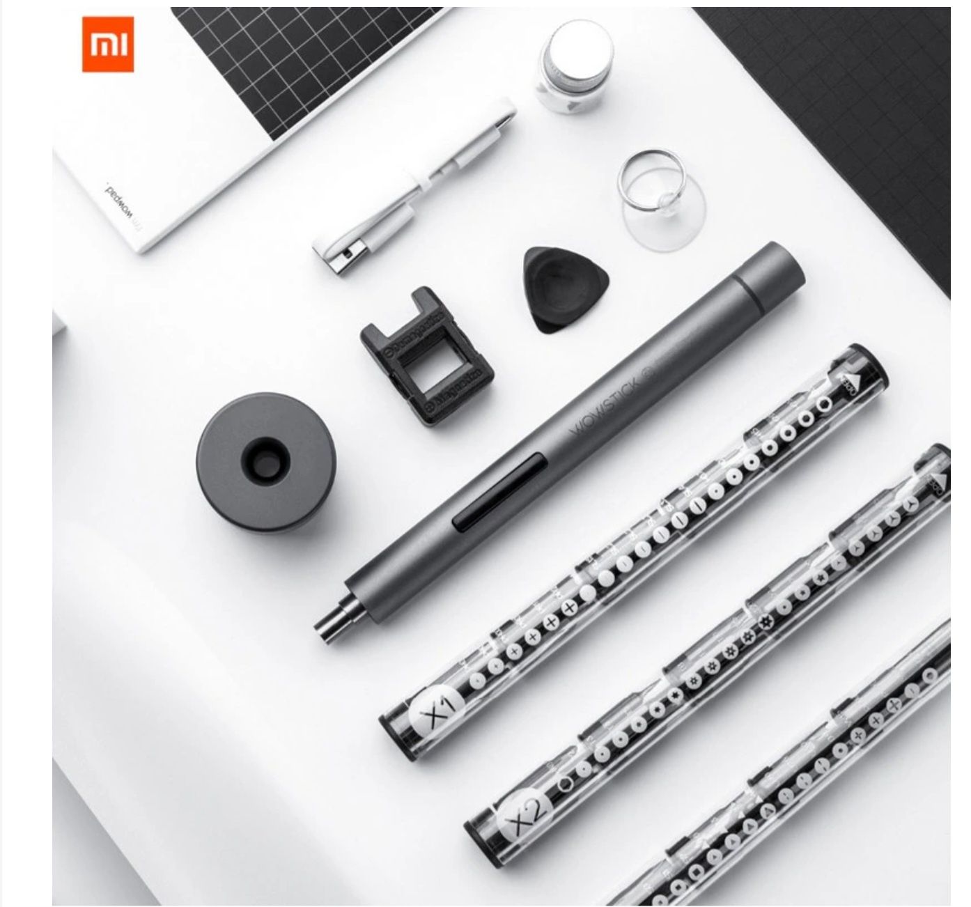Електрически винтоверт с битове и аксесоари Xiaomi Mijia Wowstick 1F+