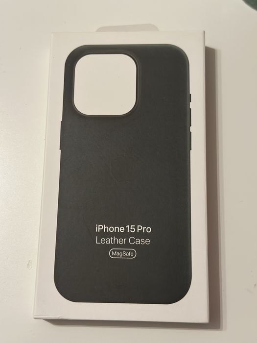 Iphone 15 pro Leather case