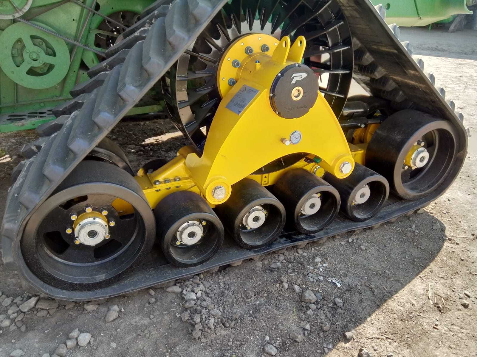 Galet șenilă-roată sprijin tractor John Deere Case Quadrac Caterpillat