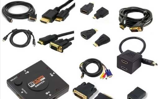 Переходник/ адаптер / конвертер vga hdmi to dvi-d, displayport, hdmi