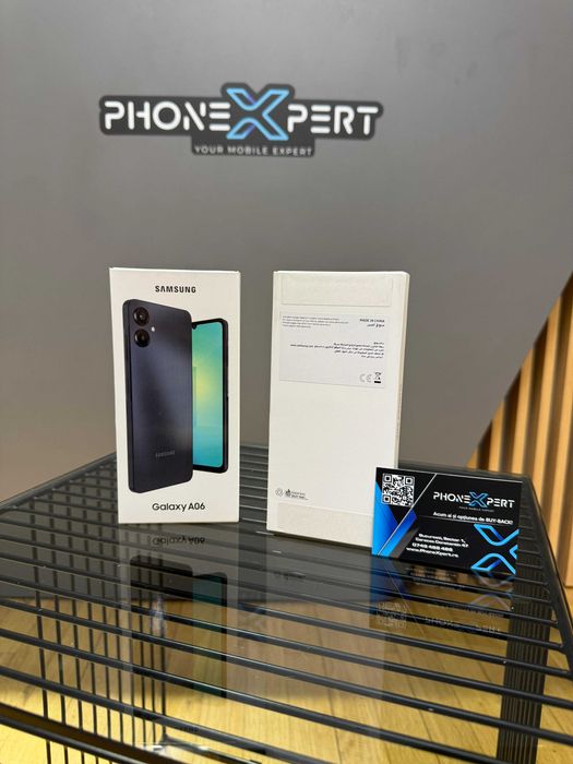 Samsung Galaxy A06 128GB Black Nou cu Garantie