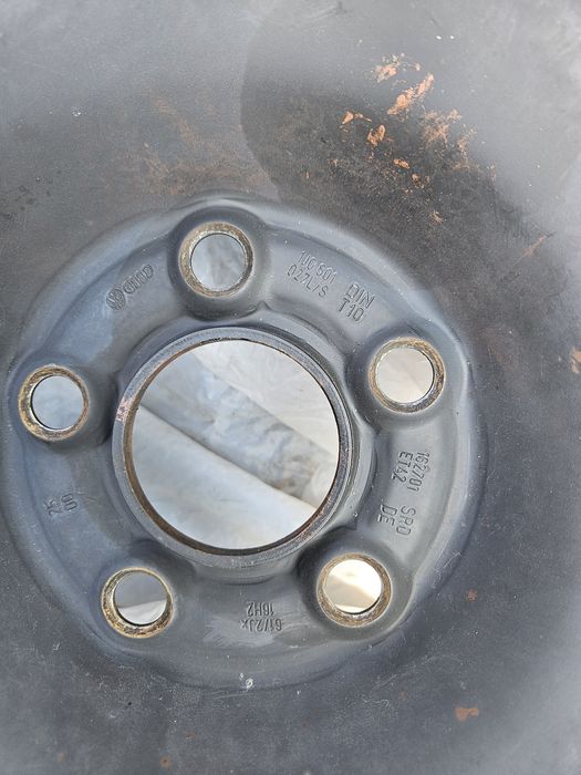 Vând jante tabla 16"