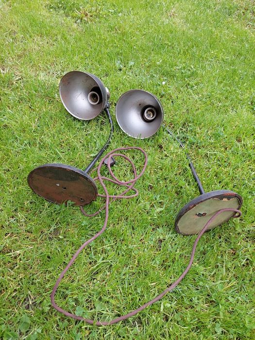 Lampi electrice de noptiera de la început de sec.20.