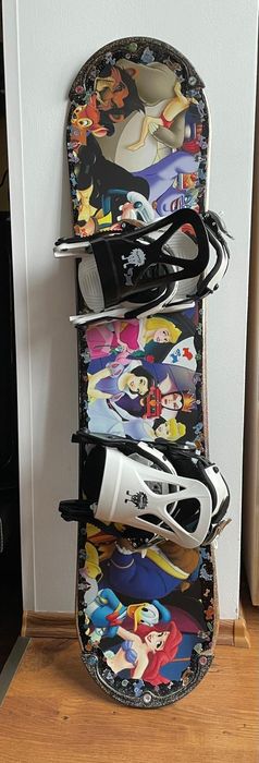 Vând set snowboard copii
