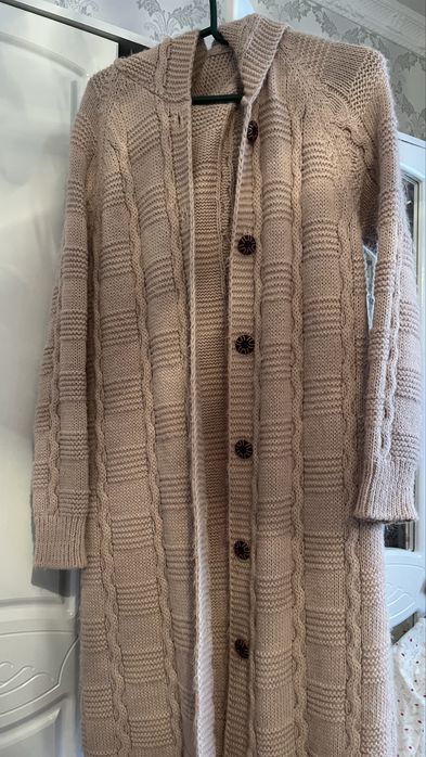 Кардиган қалың ұзын