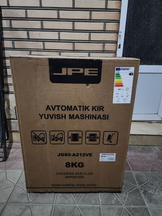 JPE avtomat kir yuvish mashinasi